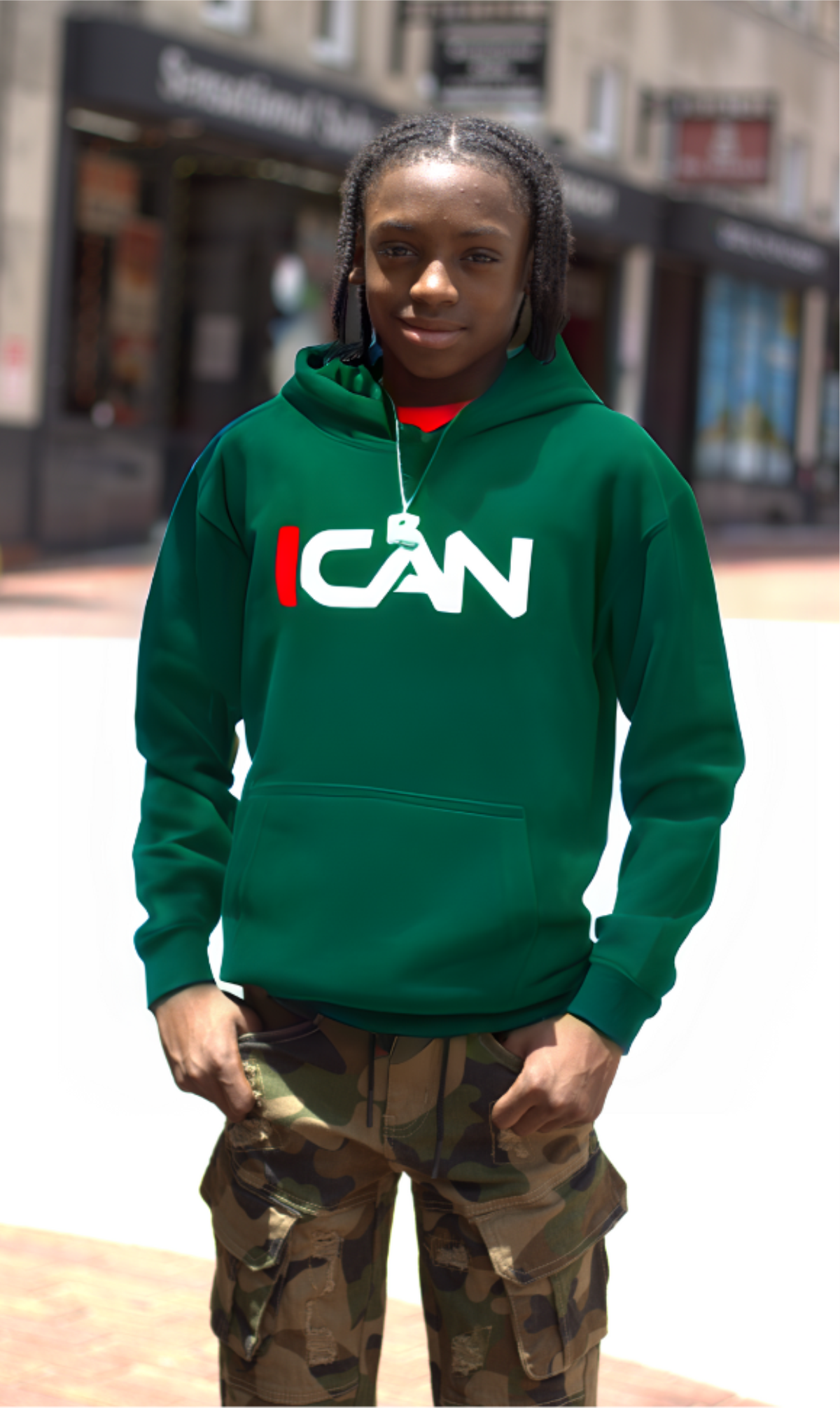 ICAN Youth Hoodie Royal Blue Edition