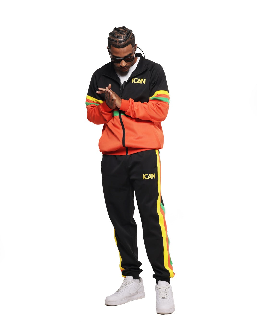 Multicolor Track Suit