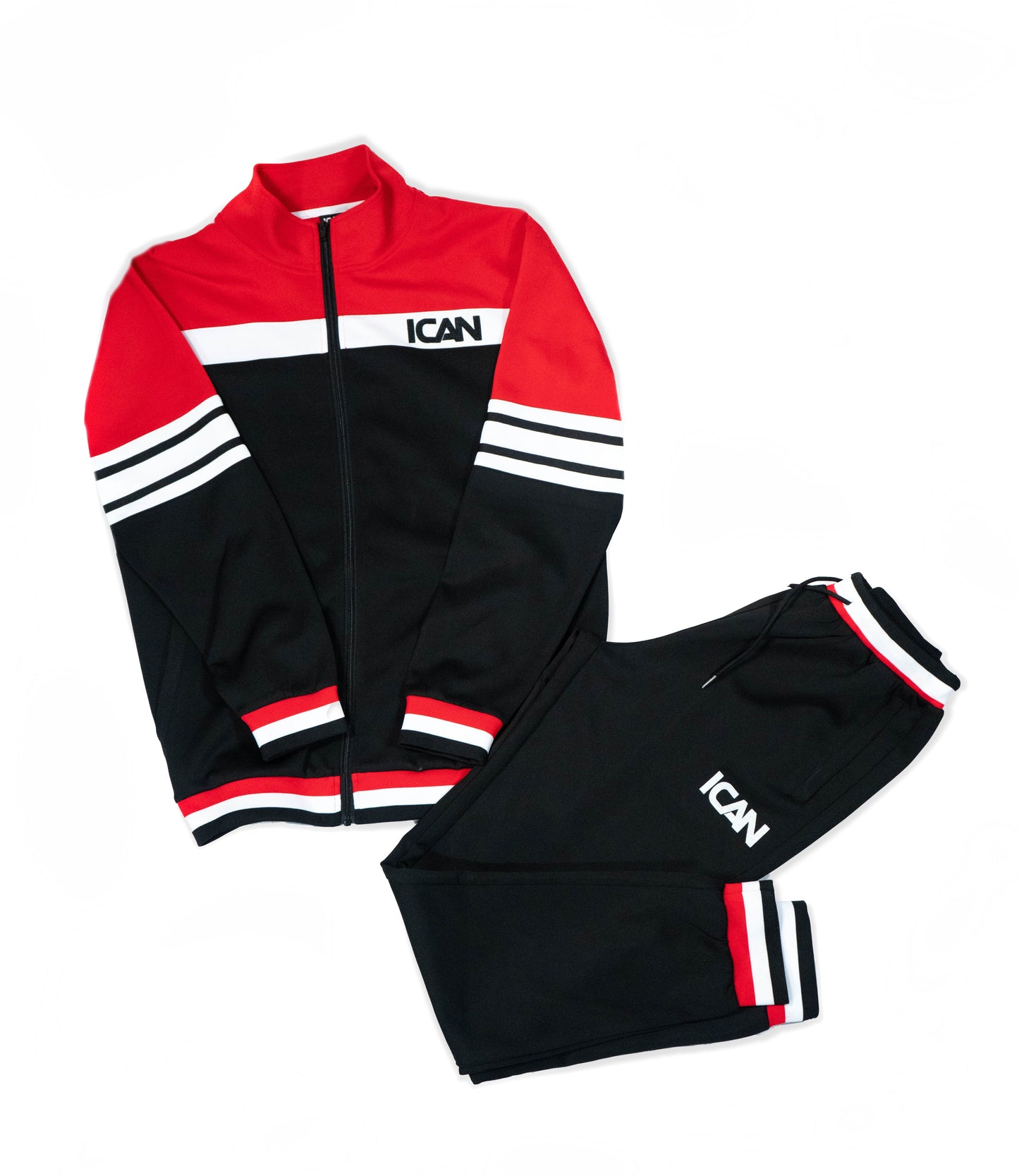 Red & Black Track Suit set