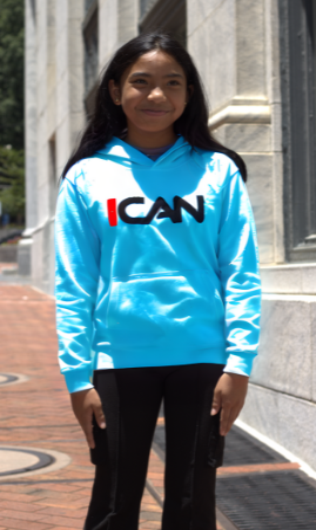 ICAN Youth Hoodie Sky Blue Edition