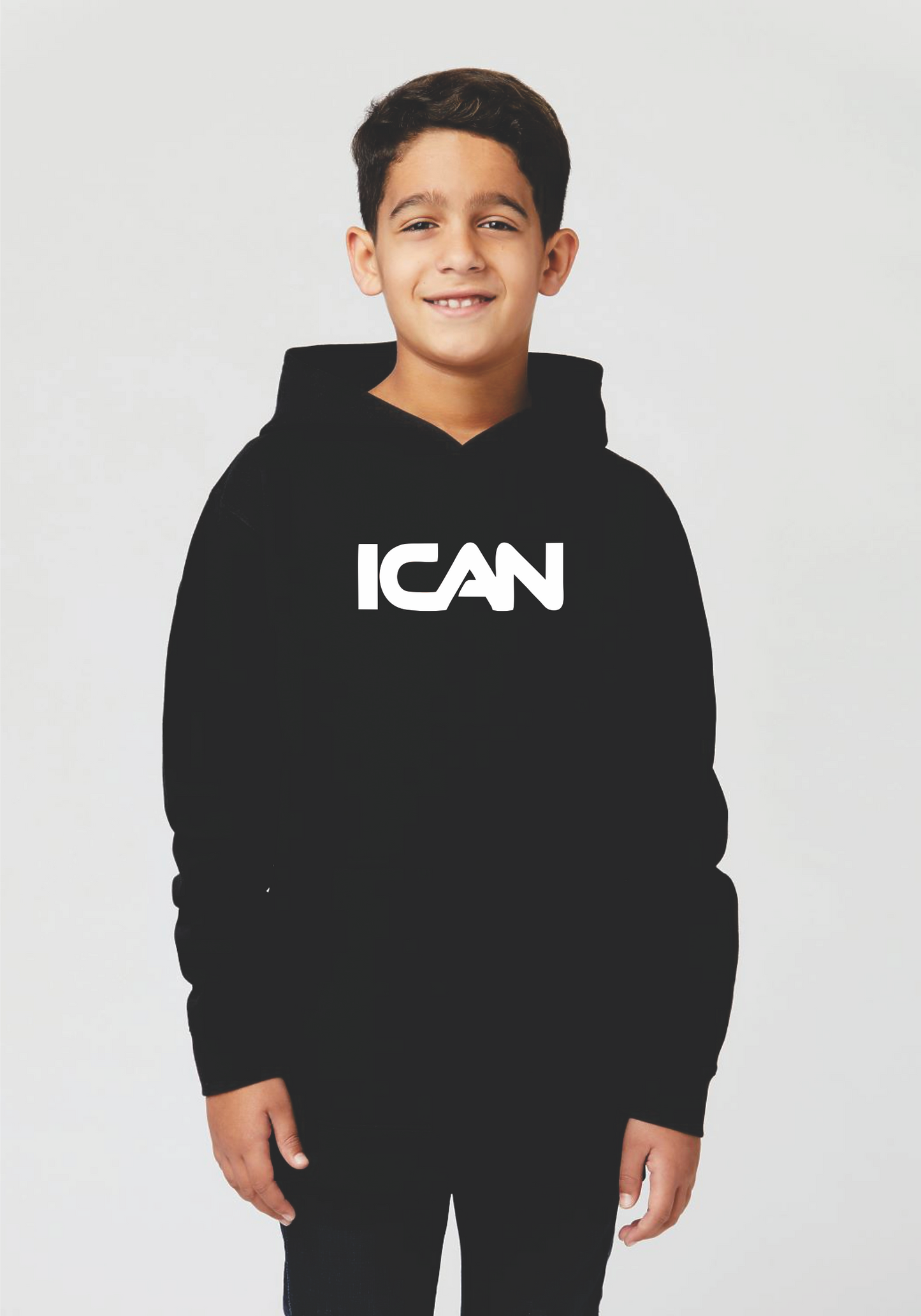 ICAN Kids Hoodie Black Edition