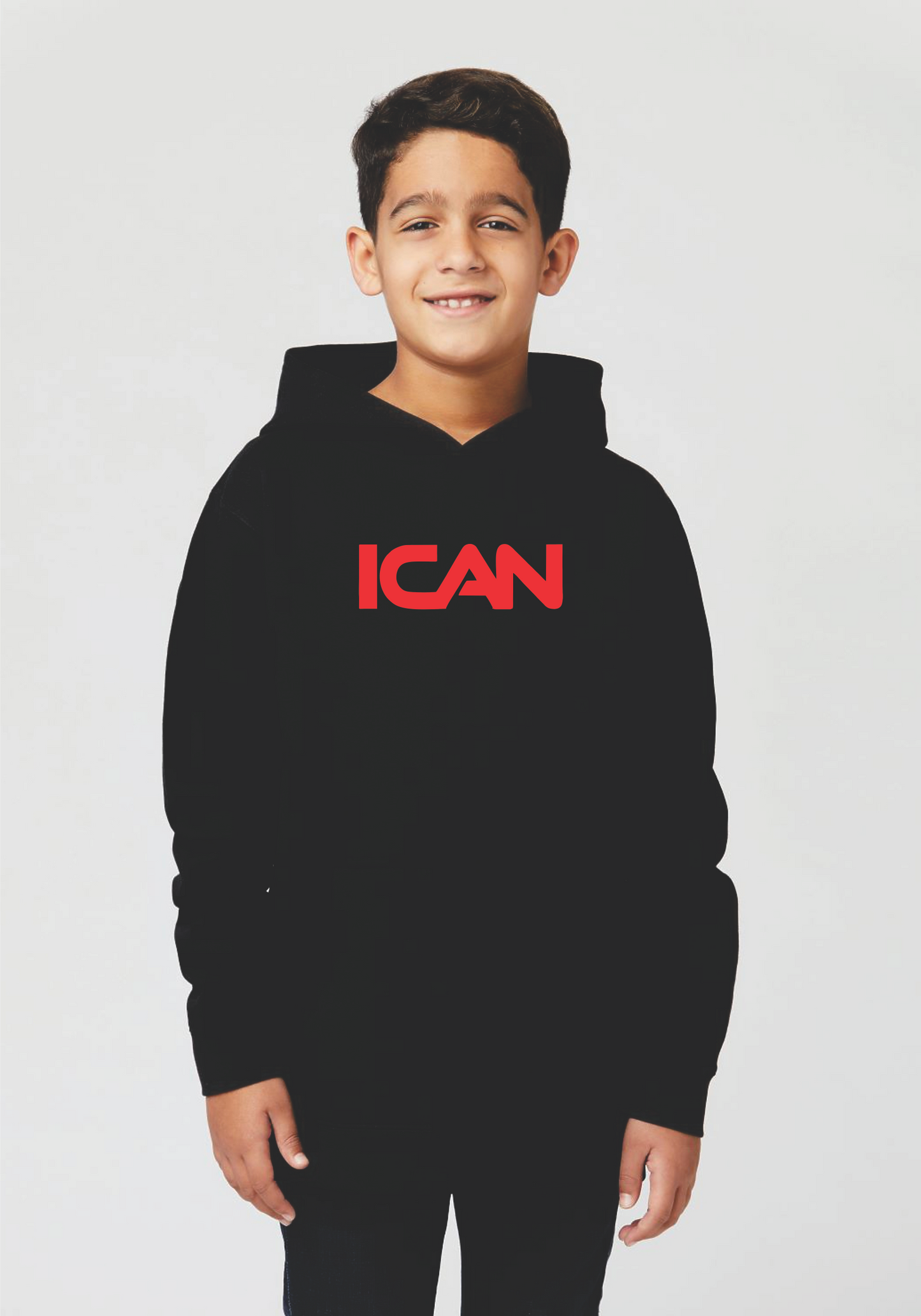 ICAN Kids Hoodie Black Edition