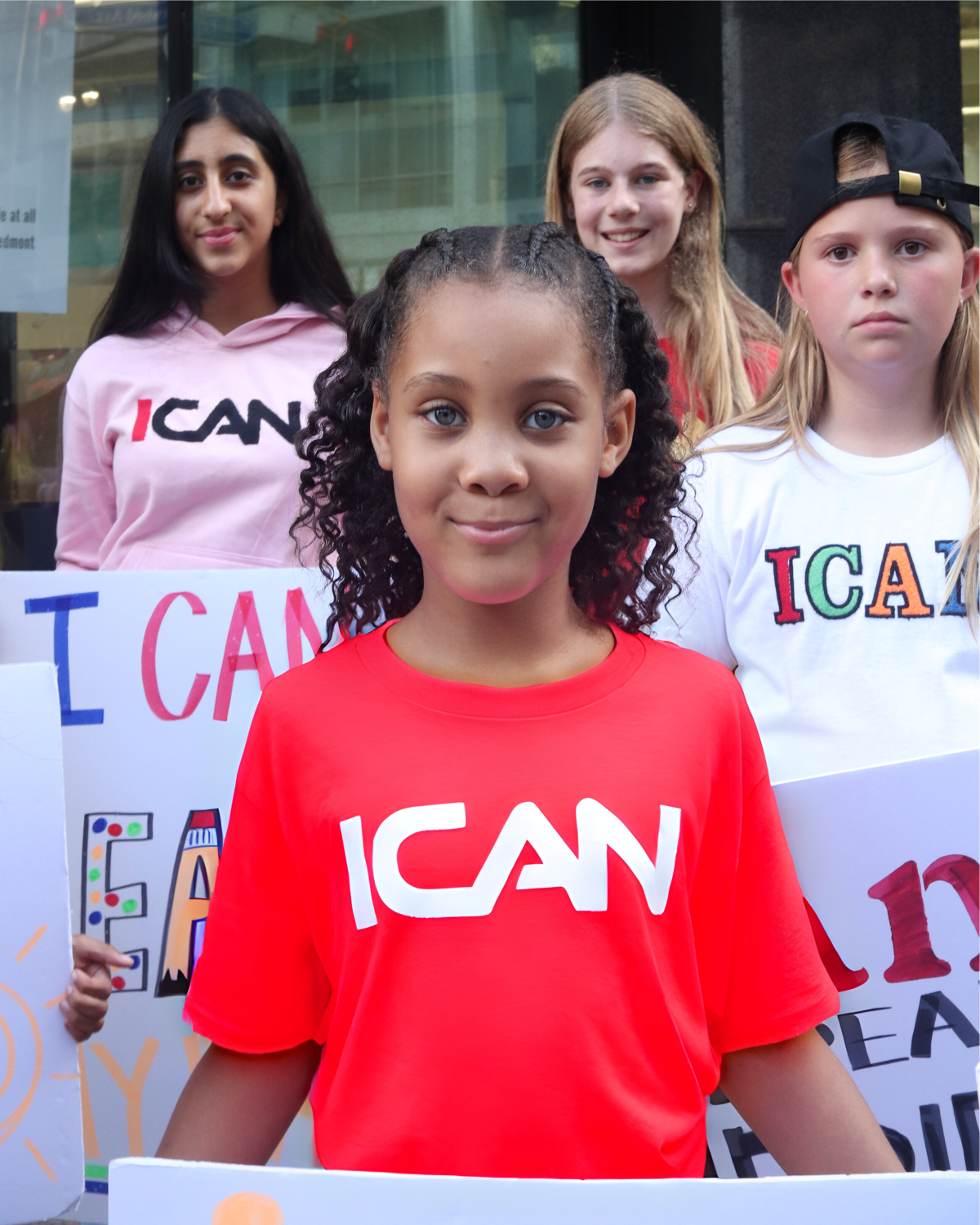 ICAN Youth Tee Red Power Edition