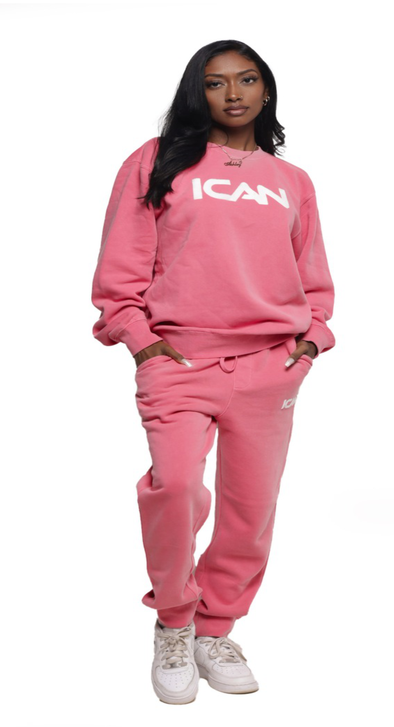 Salmon  Jogger Set for women
