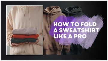 how to fold a hooded sweatshirt
