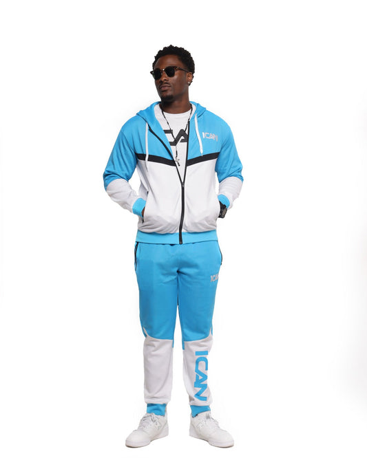 Blue Track Suit