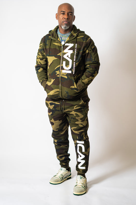 Full Camo ICAN Sweatsuit