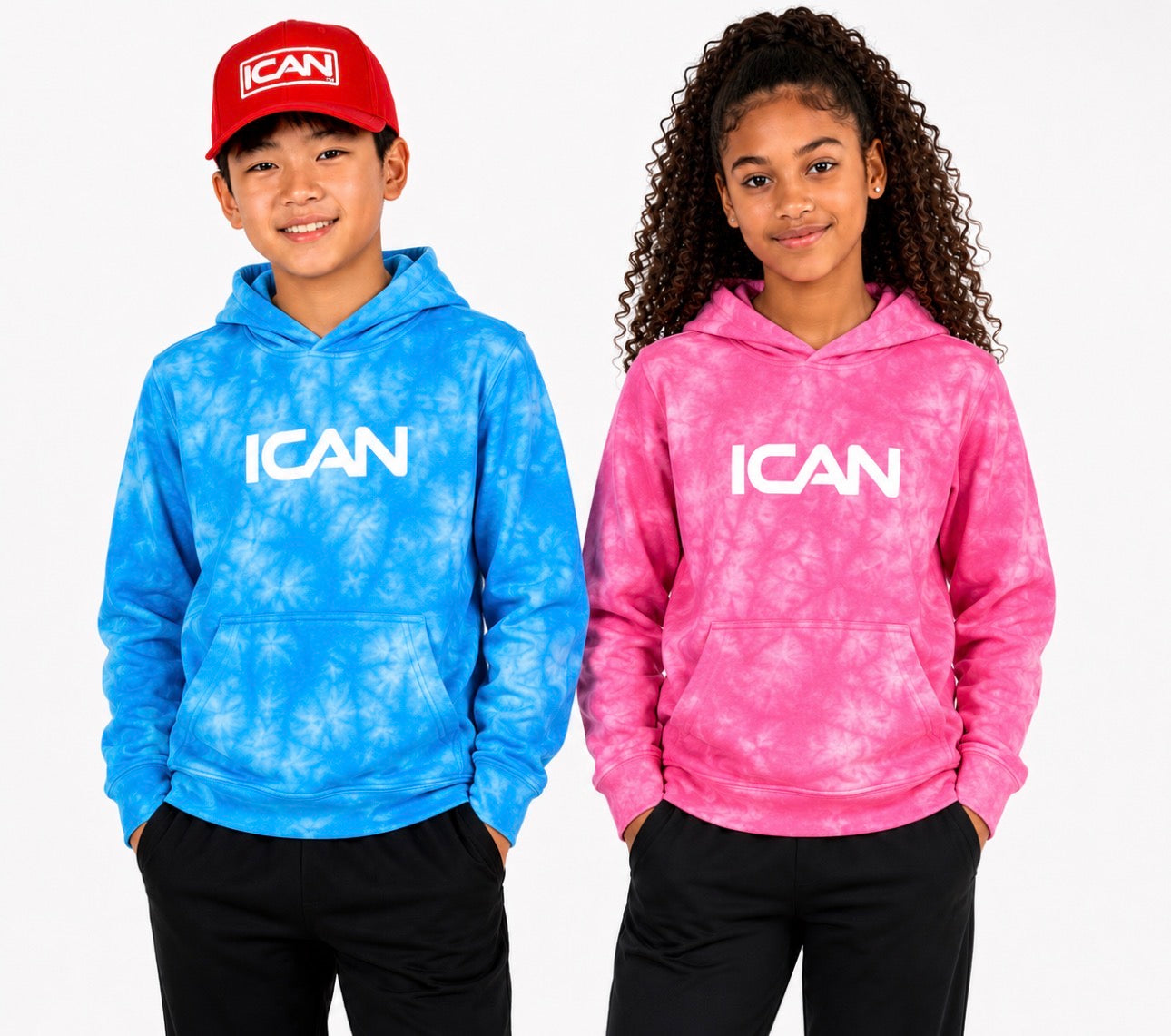 TIE DYE PULLOVER YOUTH UNISEX HOODIE