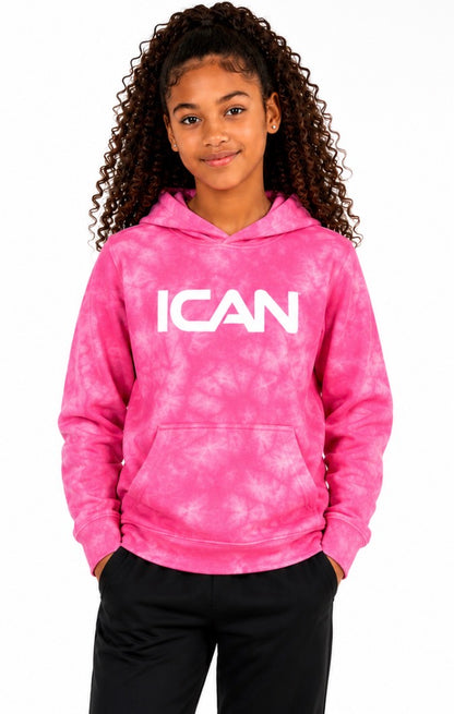 TIE DYE PULLOVER YOUTH UNISEX HOODIE