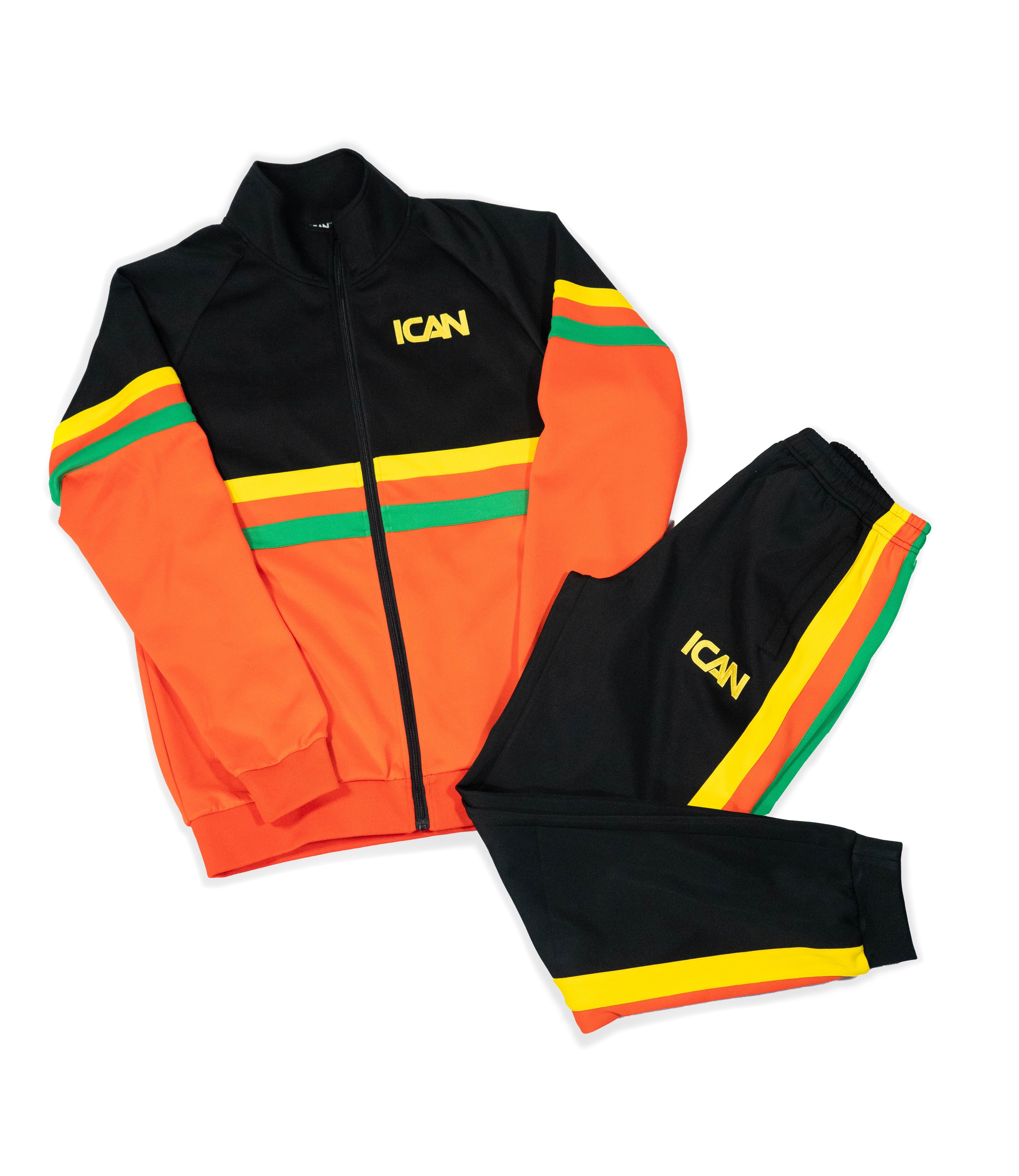 Multicolor Track Suit