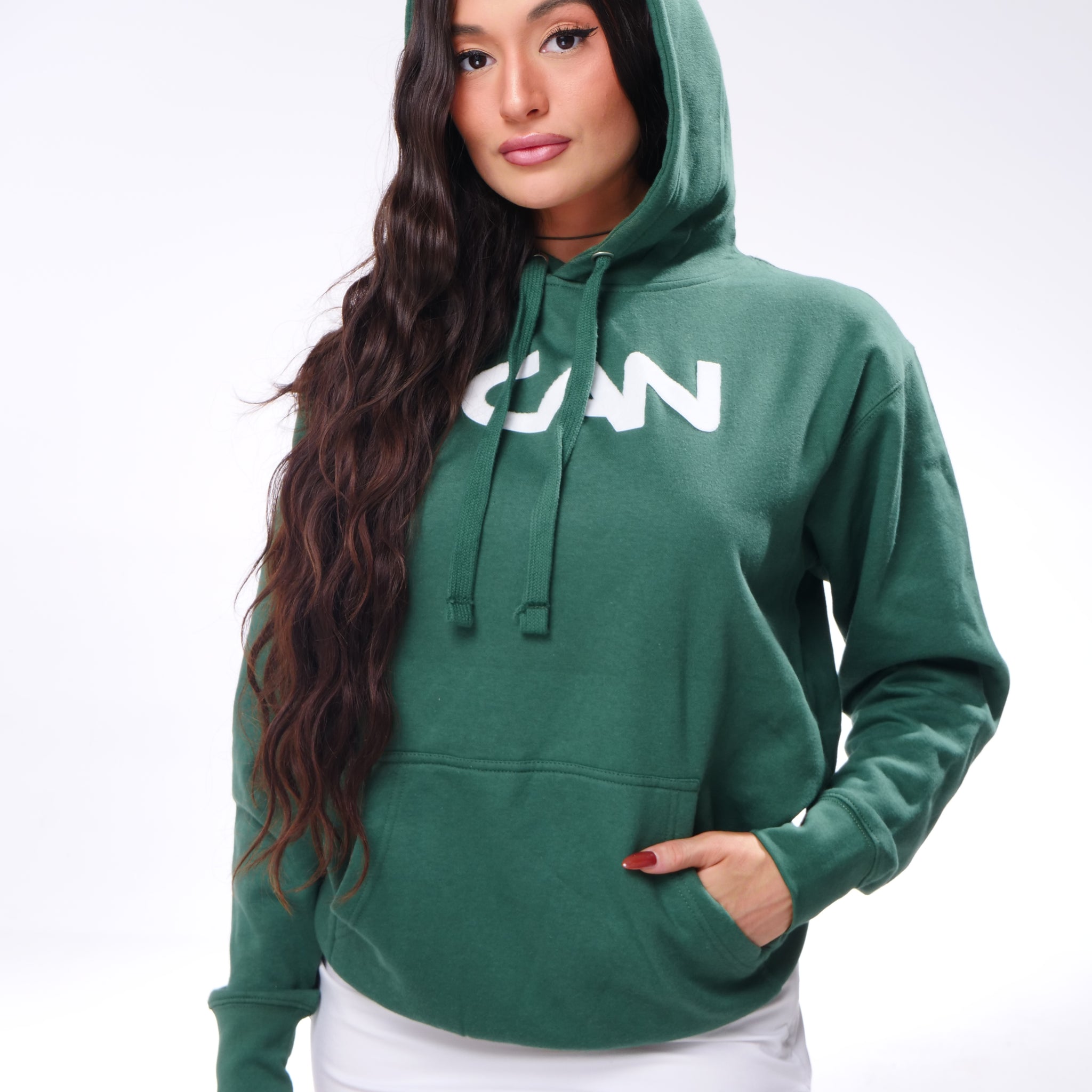 Hunter Green ICAN Hoodie