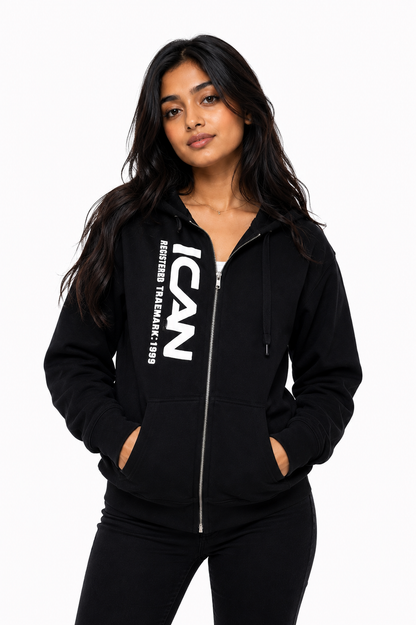 Bold ICAN Zip Up Hoodie