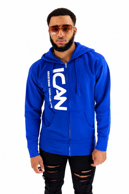 Bold ICAN Zip Up Hoodie